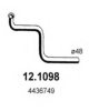 FIAT 4436749 Exhaust Pipe